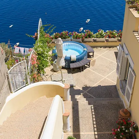 Villa Cristina - Praiano Terrace Hot Tub - No Steps